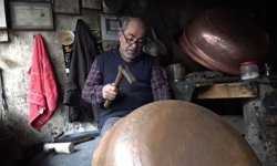 Gaziantep’te bakır kazan geleneği sürüyor