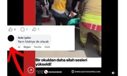 Okul saldırısı sonrası korkutan mesaj