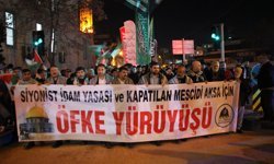 Gaziantep'te Filistin için yürüyüş düzenlendi