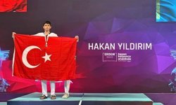 Gaziantepli sporcu Hakan Yıldırım Türkiye 2.’si oldu