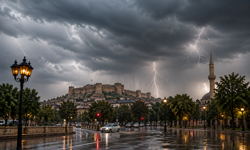 Gaziantep’te sağanak yağış alarmı!