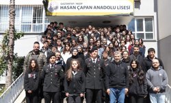 Jandarma mesleği öğrencilere tanıtıldı