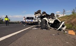 Otoyolda korkunç kaza! 3 Kişi hayatını kaybetti