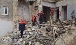 Gaziantep'te kerpiç bina çöktü: Yaralılar var...