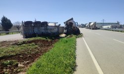 Kilis-Gaziantep karayolunda korkutan kaza