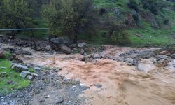 Nurdağı’nda sağanak taşkınlara neden oldu