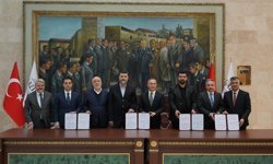 Gaziantep'te yeni cami için imzalar atıldı