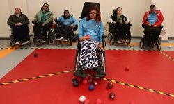 Boccia sporu hayatını değiştirdi