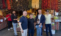 Çeber ve Tahmazoğlu esnafla buluştu