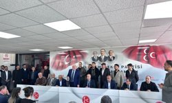 Gaziantep’te MHP teşkilatında ziyaret