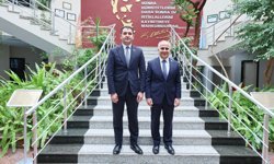Azerbaycan Milletvekili Hamzayev’den GAÜN’e ziyaret