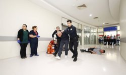 Gaziantep’te çocuk kaçırma tatbikatı gerçeğini aratmadı