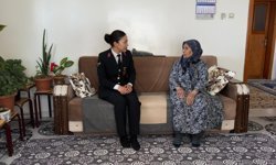 Şehit ailelerine Anneler Günü’nde anlamlı ziyaret