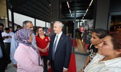 Tahmazoğlu vatandaşlarla buluştu