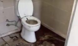 Gaziantep'te park tuvaletleri pislik içinde