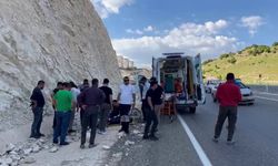 Adıyaman - Gaziantep yolunda feci kaza: Motosiklet kontrolden çıktı