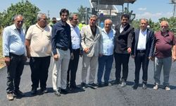 Araban ilçesinde vatandaşlar asfalt için kurban kesti