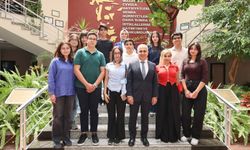 Çocuklar komitesinden rektör Doğan'a ziyaret