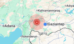 Gaziantep'te gece yarısı korkutan deprem