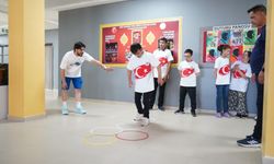 Özel öğrenciler spor festivaliyle keyifli anlar yaşadı