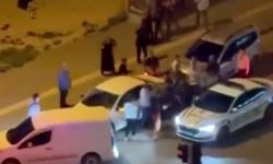 Trafik tartışması büyüyerek kavgaya dönüştü