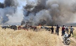 Karkamış'ta büyük yangın