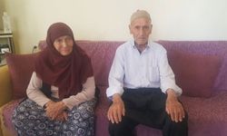 Gaziantep'te asırlık çift uzun ömrün sırrını anlattı