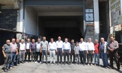 Doğan sanayi esnafıyla bir araya geldi