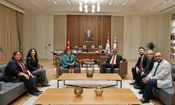 Fatma Şahin, KKTC'de iş birliği temaslarında bulundu
