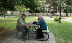 Gaziantep'te kavurucu sıcaklar parklara yöneltti