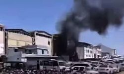 KÜSGET sanayi sitesinde yangın paniği
