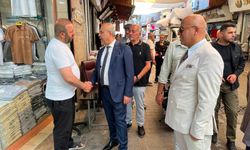 MHP'li Kılıç, tekstil esnafının taleplerini dinledi