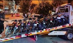 Gaziantep'te motosiklet sürücülerine ceza yağdı