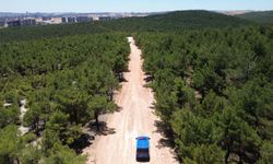 Gaziantep'te orman yangınlarına karşı dronlu sıkı denetim
