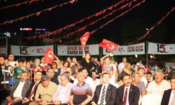 Gaziantep'te vatandaşlar 15 Temmuz için tek yürek oldu