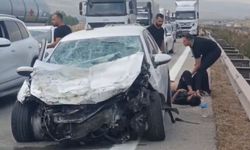 Gaziantep’te kontrolden çıkan otomobil kazaya neden oldu