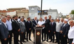 Dualarla kesmetepe’de cami temeli atıldı