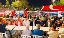 Bozgeyik, festival alanında vatandaşlarla bir araya geldi