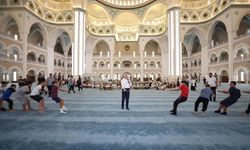 Gaziantep'te cami çocukların yaz tatili adresi oldu