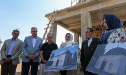 Gaziantep’te Dülük Baba’nın makamı yeniden inşa ediliyor