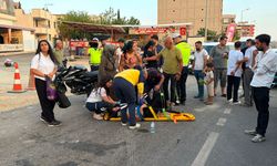 Ehliyetsiz sürücü kaza yaptı 2 yaralı