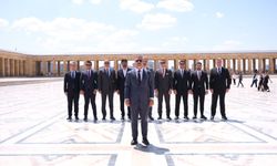 GAİB heyetinden Anıtkabir'e anlamlı ziyaret