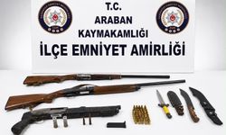 Gaziantep’te ruhsatsız silah operasyonu