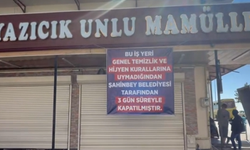 Gaziantep’te hijyen kurallarına uymayan iş yeri kapatıldı