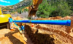 Eski borular yenileriyle değişti sular temizlendi