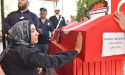 Hayatını kaybeden polis memuru Siverek’te toprağa verildi