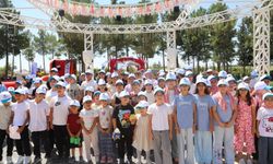 Yaz okulu bitişi şenlikle kutlandı