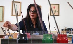Gaziantep’te öğrendi, ebru sanatını Almanya’ya taşıyacak