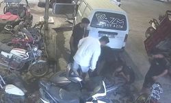 Selam vermek için gitti, tamir kanalına düştü