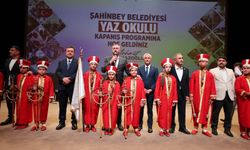 Yaz kurslarında mezuniyet sevinci